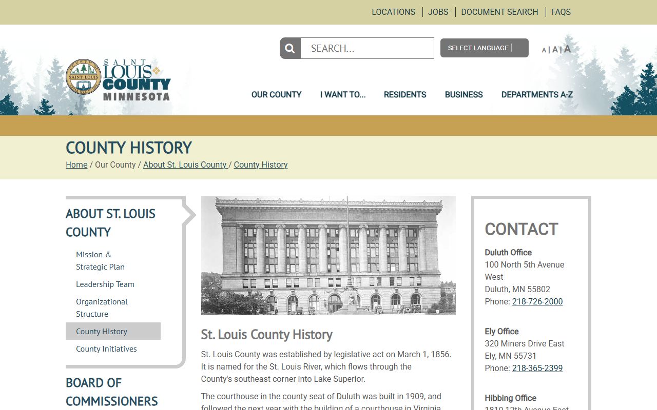 Warrant and court context section image for St. Louis County pages
